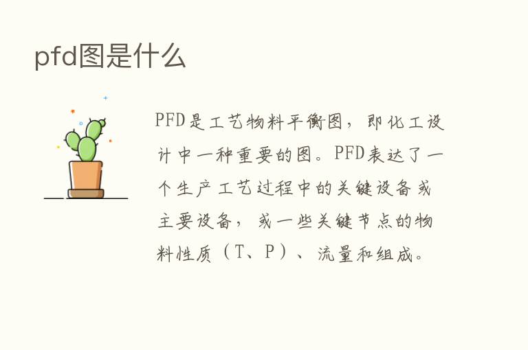 pfd图是什么