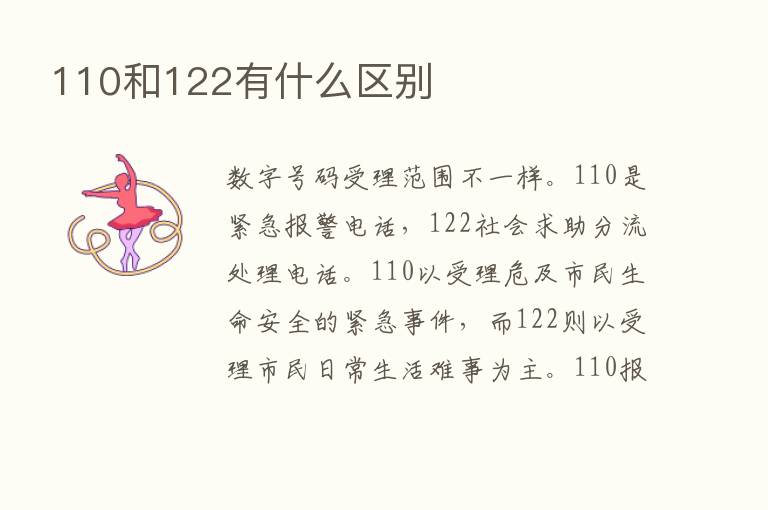 110和122有什么区别