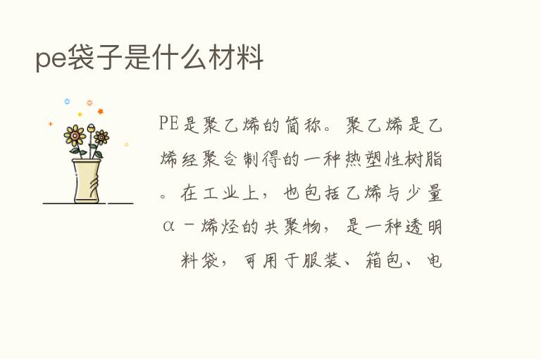 pe袋子是什么材料