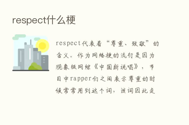 respect什么梗