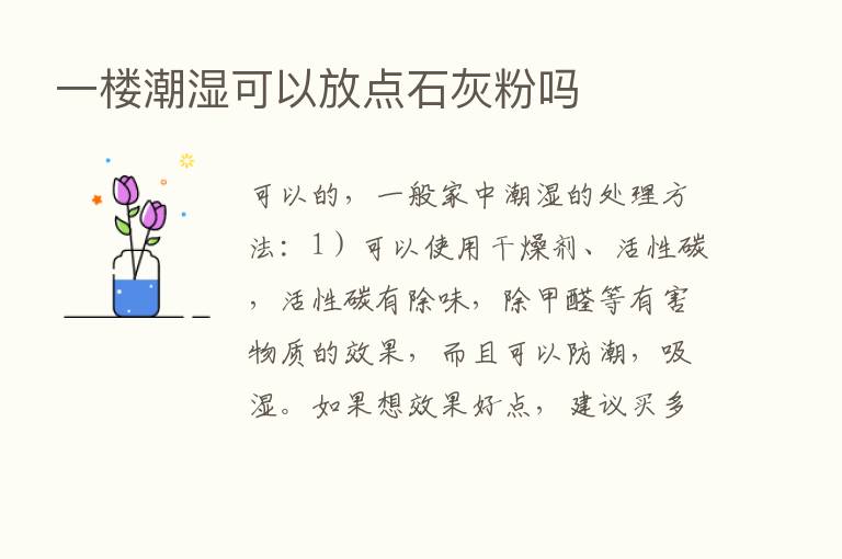 一楼潮湿可以放点石灰粉吗