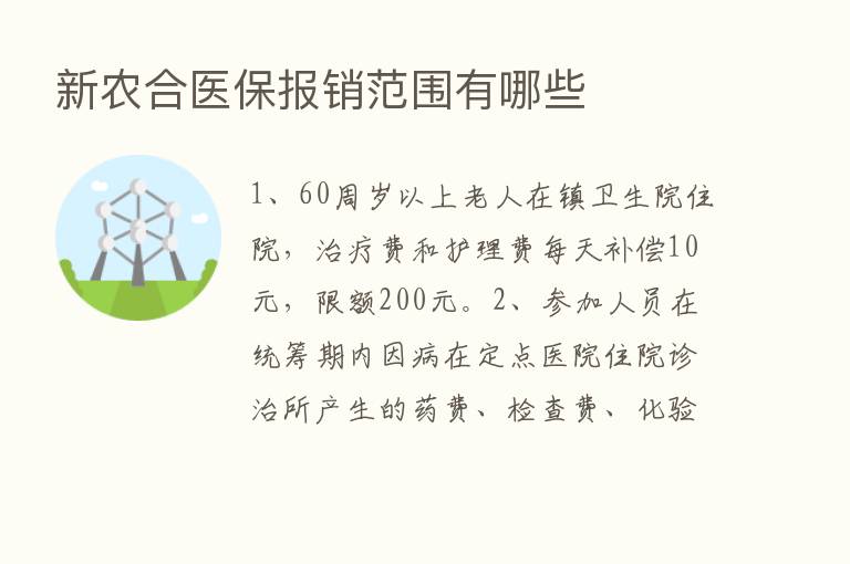 新农合医保报销范围有哪些