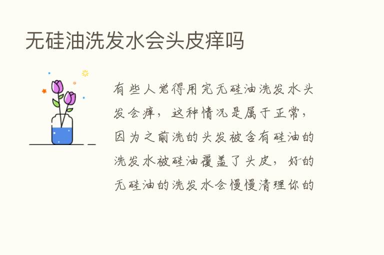 无硅油洗发水会头皮痒吗