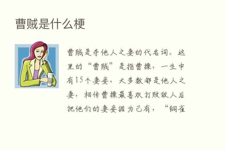 曹贼是什么梗