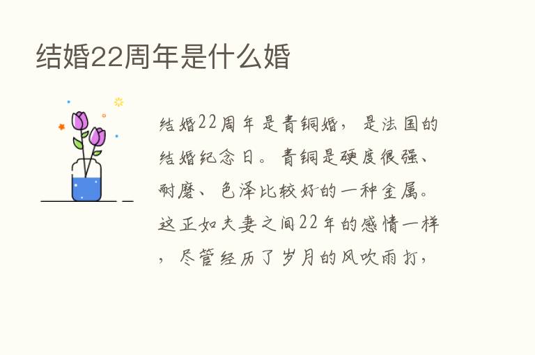 结婚22周年是什么婚