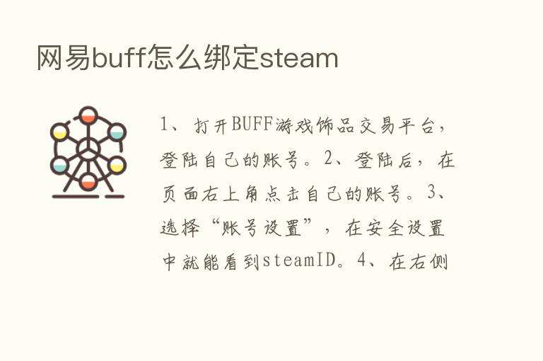 网易buff怎么绑定steam