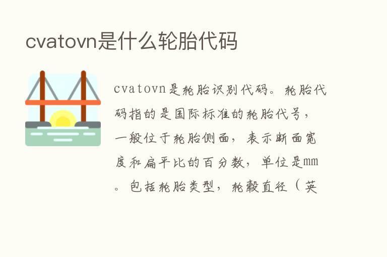 cvatovn是什么轮胎代码