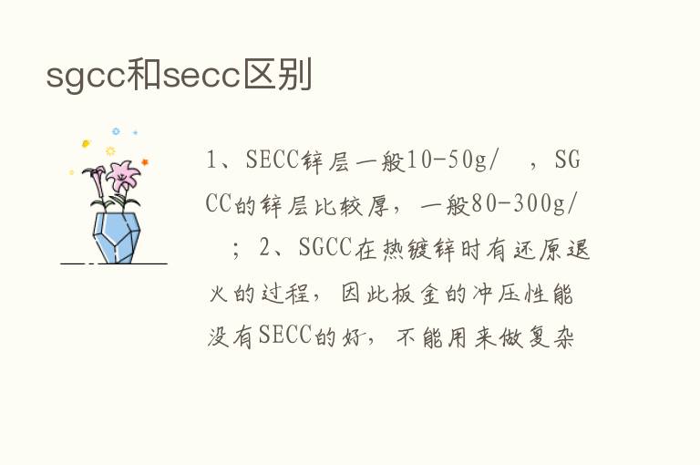 sgcc和secc区别