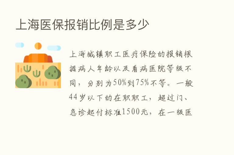 上海医保报销比例是多少