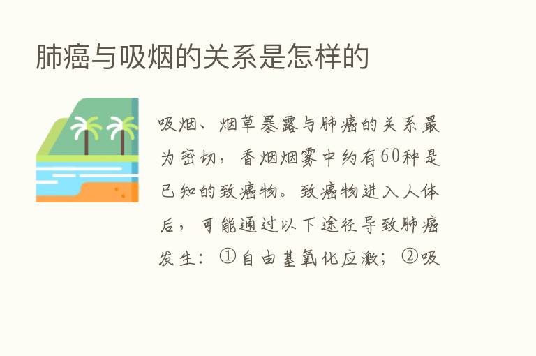 肺癌与吸烟的关系是怎样的