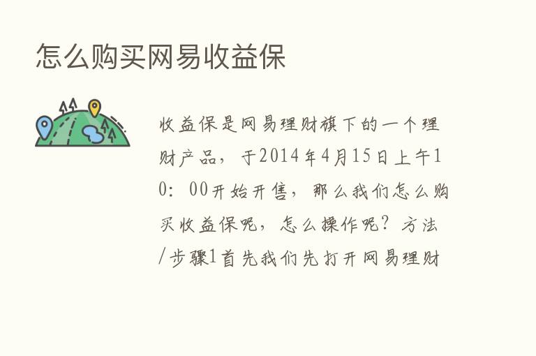 怎么购买网易收益保