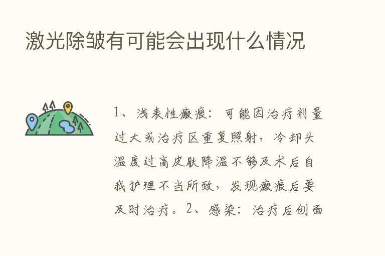 激光除皱有可能会出现什么情况