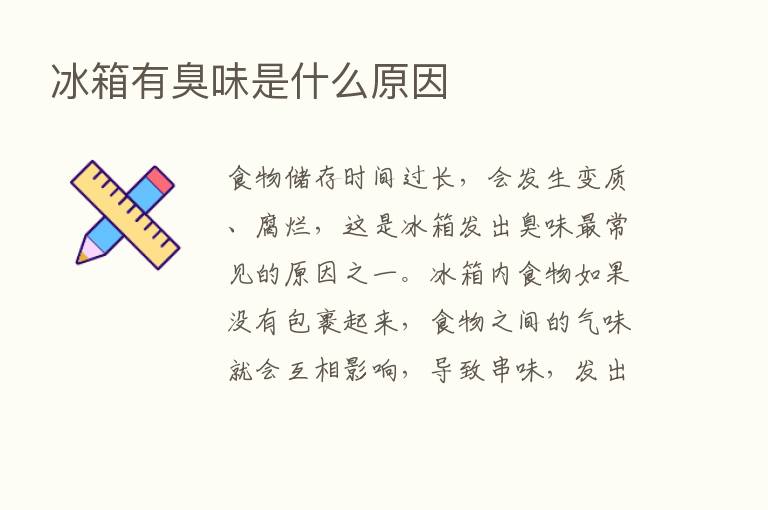 冰箱有臭味是什么原因