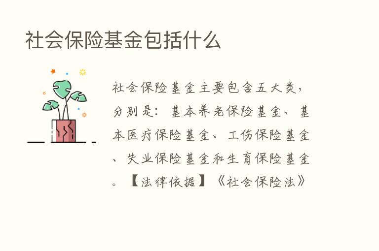 社会      基金包括什么