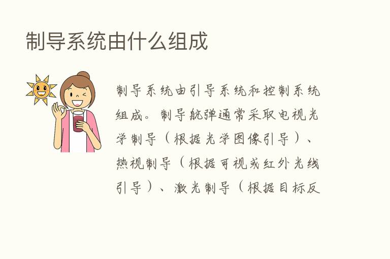 制导系统由什么组成