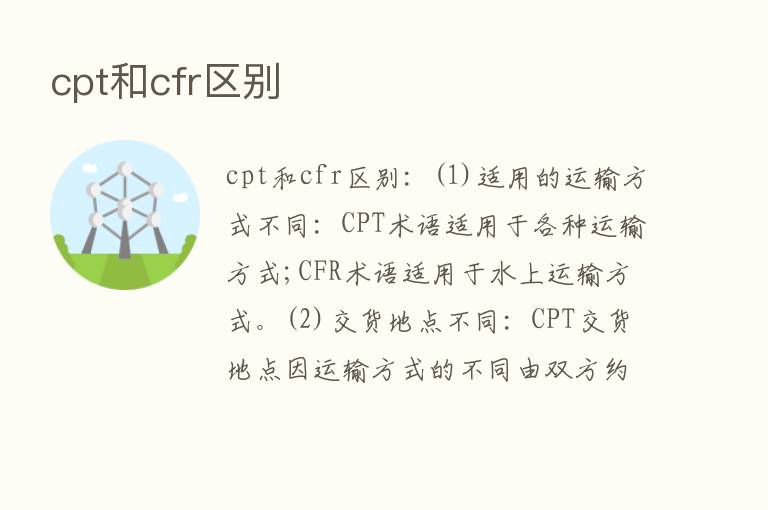 cpt和cfr区别