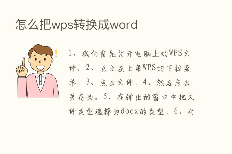 怎么把wps转换成word