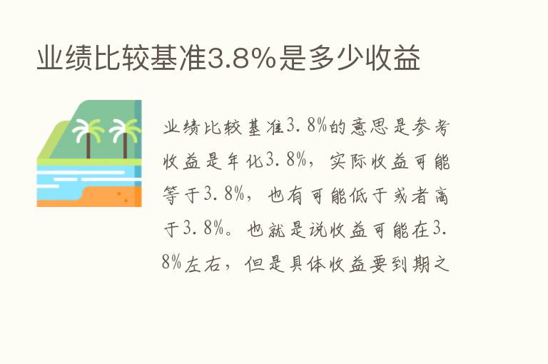 业绩比较基准3.8％是多少收益