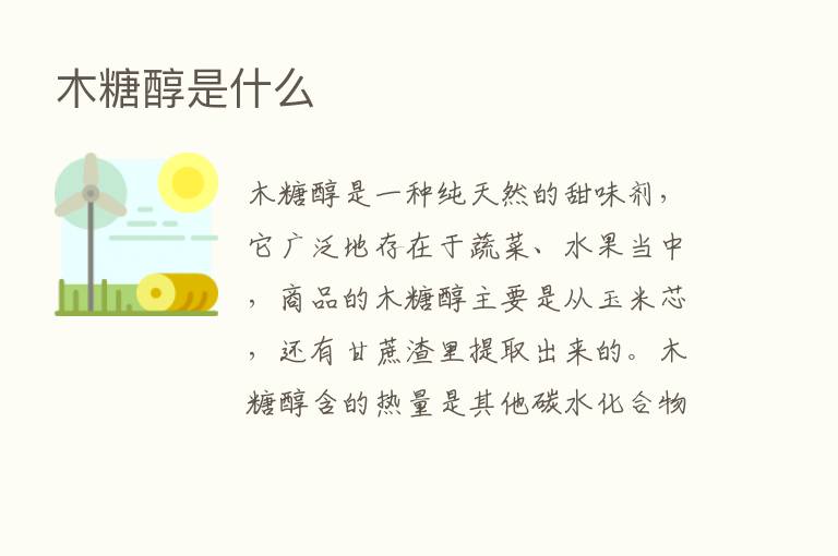 木糖醇是什么