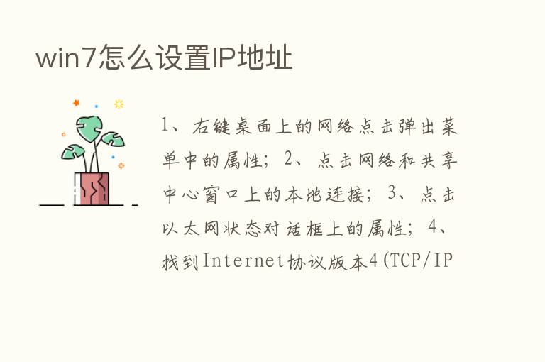 win7怎么设置IP地址