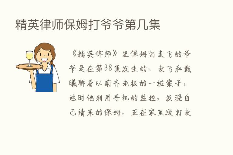 精英律师保姆打爷爷   几集