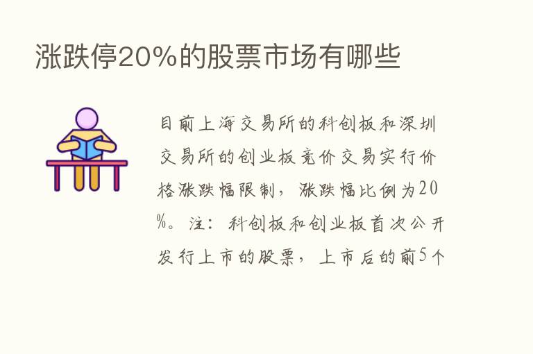 涨跌停20％的股票市场有哪些